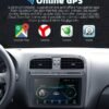Ηχοσύστημα αυτοκινήτου 2DIN - 9'' - Android - 000154