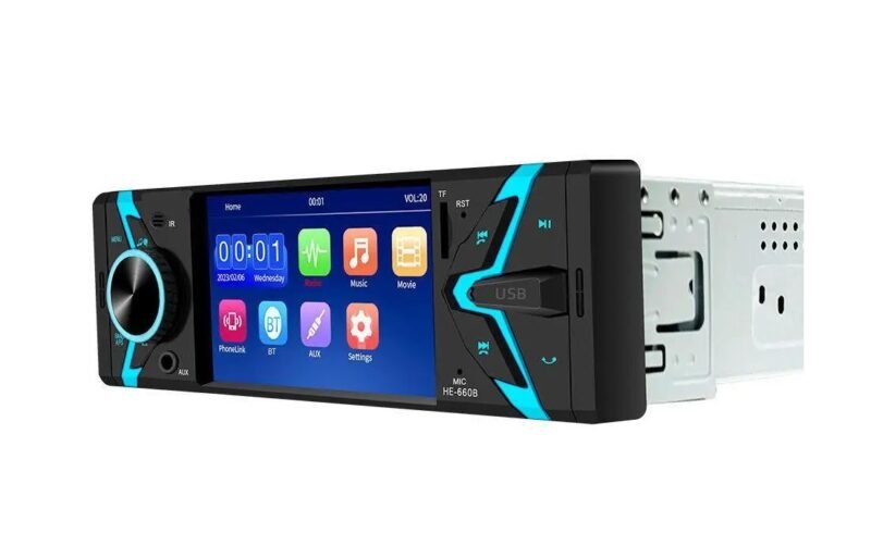 Ηχοσύστημα αυτοκινήτου 1DIN με Touch Screen - 4015 - 4" - MP5 - 005069