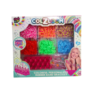 Σετ κατασκευής βραχιολιών DIY με λαστιχάκια - 16315DIY - 004265