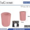 Κάδος απορριμμάτων μπάνιου πλαστικός - Pink - 21749