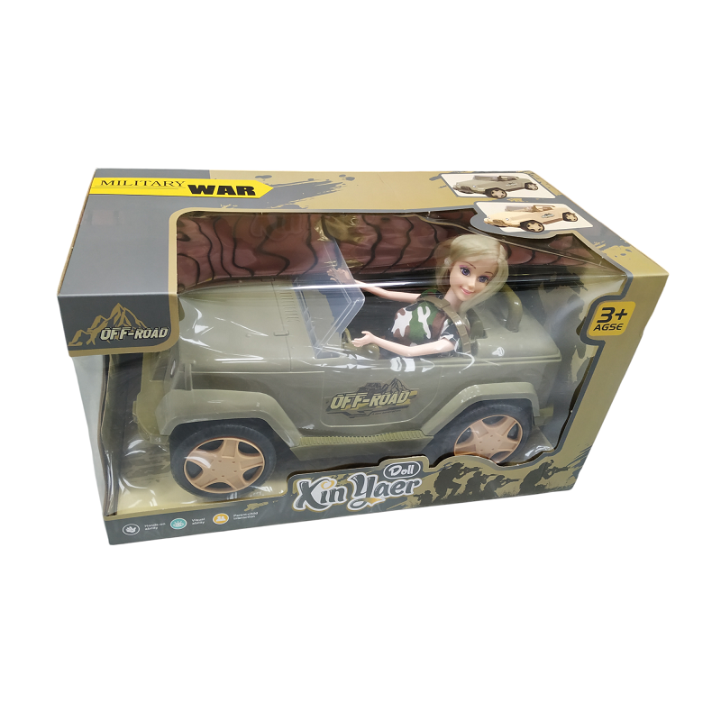 102582 Κούκλα με αυτοκίνητο - 925-177 - 102582