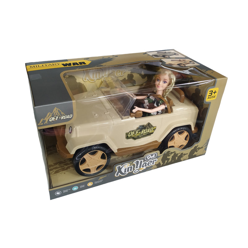 102591 Κούκλα με αυτοκίνητο - 925-176 - 102591