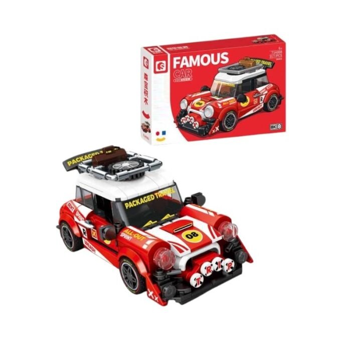 Συναρμολογούμενο αγωνιστικό αυτοκίνητο DIY - 714008 BK.8 - 120121