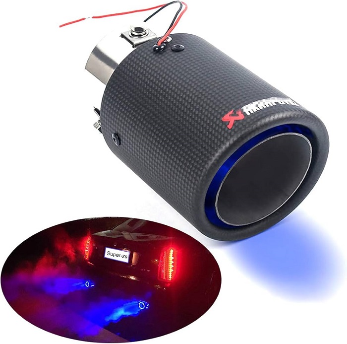 Τελικό εξάτμισης με φωτισμό - R-G35701-KJ - 120591 - Blue Light