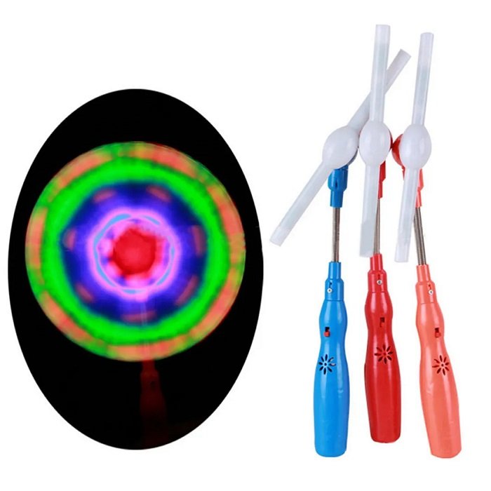 Παιχνίδι περιστρεφόμενο με φωτισμό LED και εφέ - 3319A - 123127