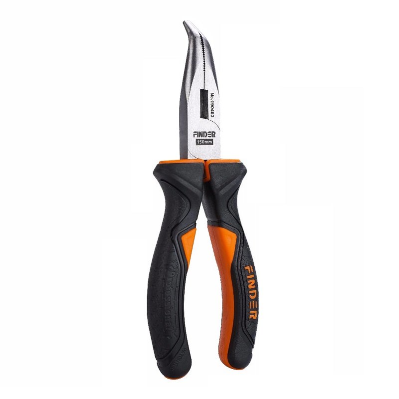 1308_190463 Μυτοτσίμπιδο κυρτό - 8" - 200mm - Finder - 190464