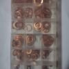 Σετ παξιμάδια πεταλούδα - 150pcs - 678177