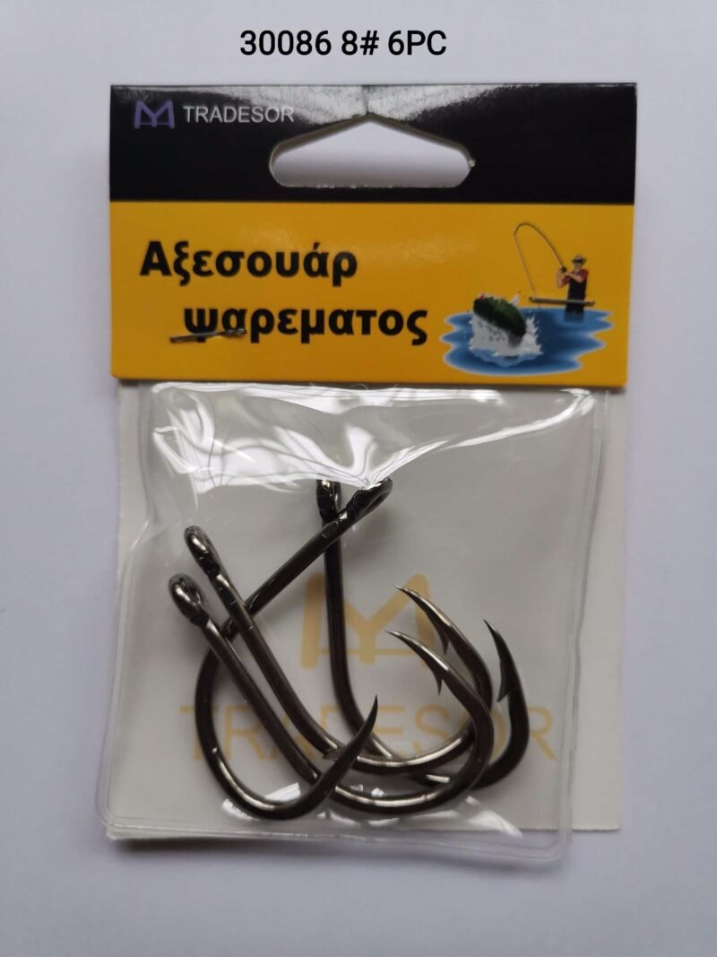 Αγκίστρια - Fishhook - No.8 - 6pcs - 930086