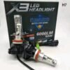 Λάμπες LED - X3 - H7 - 6000lm - 50W - 005655