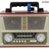 16415529490714615 Επαναφορτιζόμενο ραδιόφωνο Retro - M1802-BT - 018022