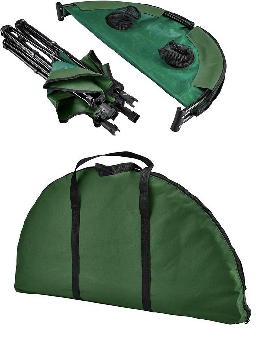 Πτυσσόμενο τραπέζι camping υφασμάτινο - 2031 - 170150 - Black