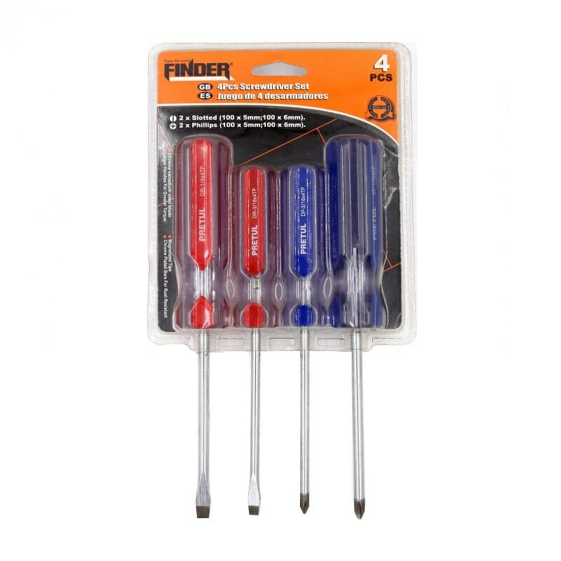 193089 Σετ κατσαβίδια - 4pcs - Finder - 193089