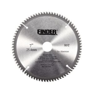 Δίσκος κοπής αλουμινίου - TCT - 7" - Φ80 - 80T - Finder - 196003