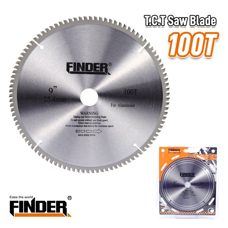 Δίσκος κοπής αλουμινίου - TCT - 9" - Φ235 - 100T - Finder - 196025