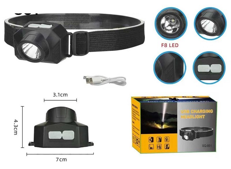 200392-1 Φακός κεφαλής LED - 851 - 200392