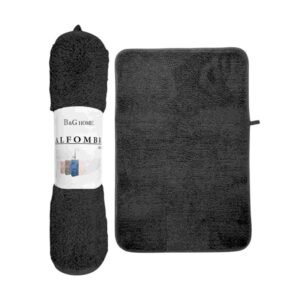 Πατάκι μπάνιου - M0831 - 40x60cm - Black - 20965