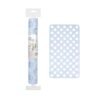 Αντιολισθητικό πατάκι μπάνιου - M0842 - 36x66cm - Light Blue - 21078