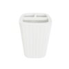 Θήκες οδοντόβουρτσας πλαστικές σε σετ 5Χ - White - 21530