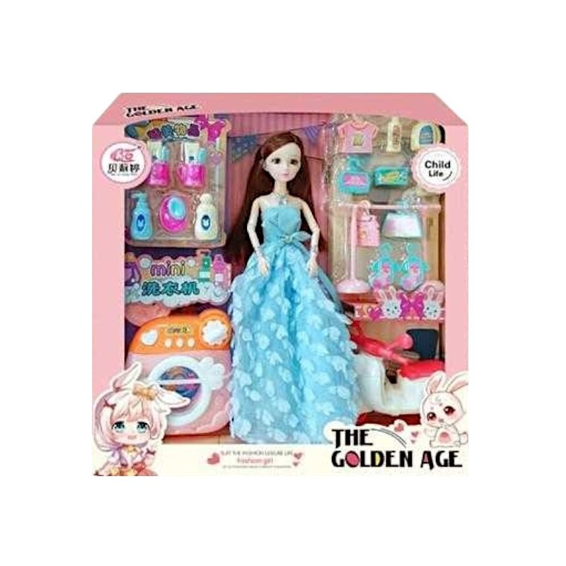 Σετ κούκλα με αξεσουάρ σπιτιού - P8001511 - 215361