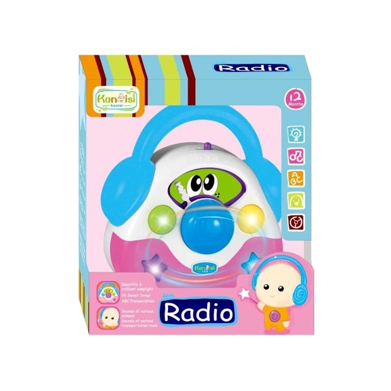 215520 Βρεφικό εκπαιδευτικό ραδιοφωνάκι - HY655-E - 215520