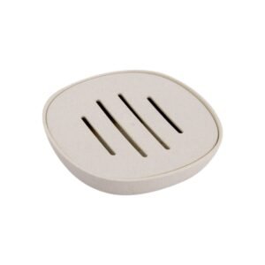 Σαπουνοθήκες μπάνιου πλαστικές σε σετ 9Χ - Beige - 21556