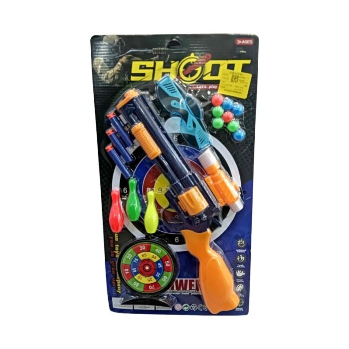 Παιδικό όπλο στόχου με μαλακές σφαίρες - Soft Gun - 579-72 - 215602