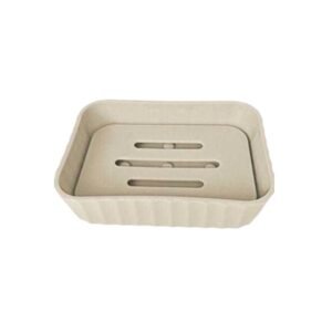 Σαπουνοθήκες μπάνιου πλαστικές - Σετ 9pcs - Beige - 21568