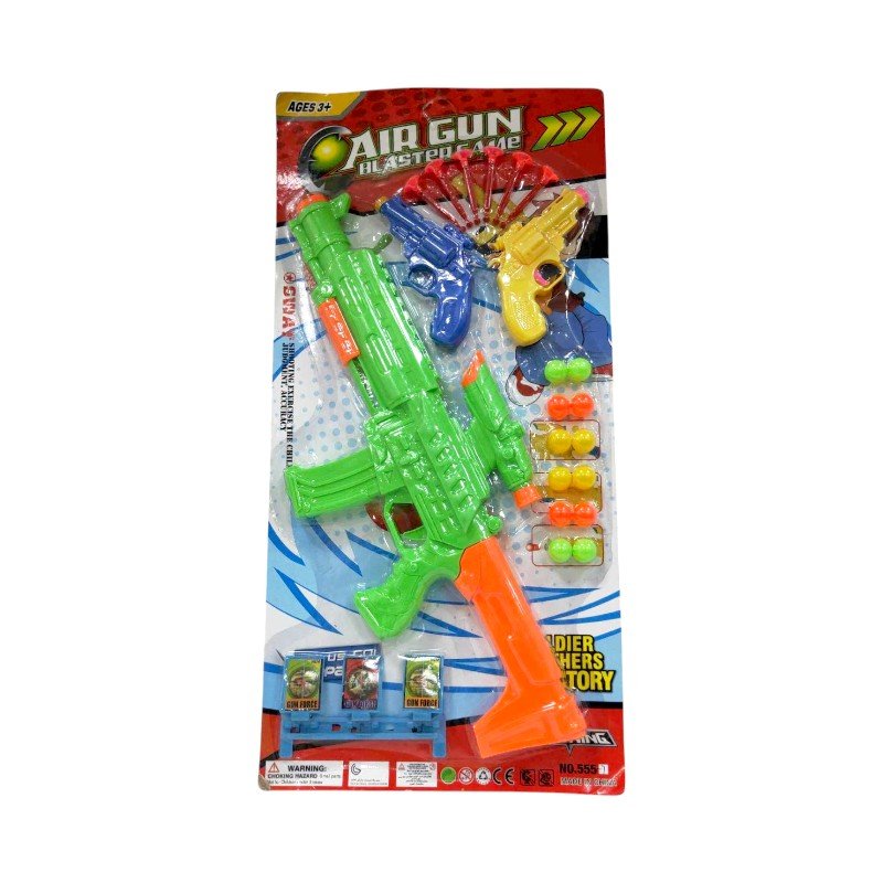 215690 Παιδικό όπλο στόχου με αξεσουάρ - 555-7 - 215690