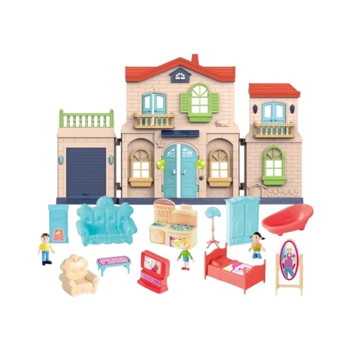 Κουκλόσπιτο με αξεσουάρ - 1379 - 215723