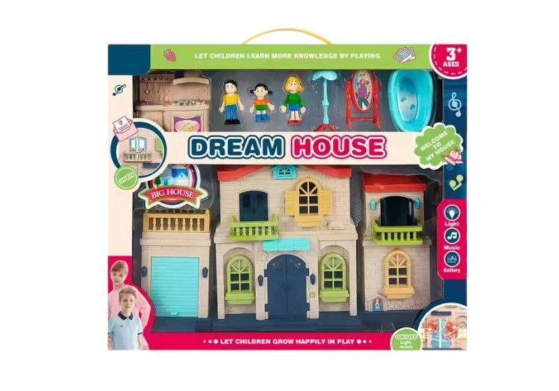 215723-2 Κουκλόσπιτο με αξεσουάρ - 1379 - 215723