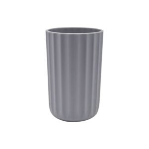 Θήκες οδοντόβουρτσας πλαστικές σε σετ 5Χ - Grey - 21597