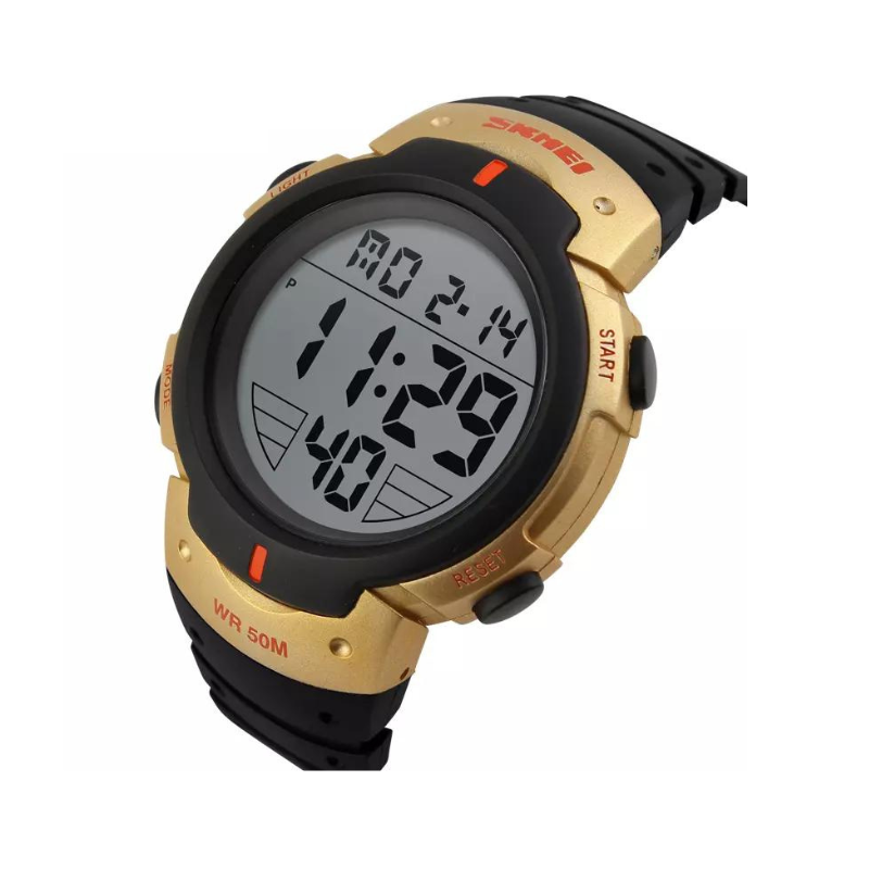 216016 Ψηφιακό ρολόι χειρός – Skmei - 1068 - Gold