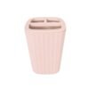 Θήκες οδοντόβουρτσας πλαστικές σε σετ 5Χ - Light Pink - 21638