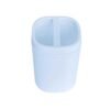 Θήκες οδοντόβουρτσας πλαστικές σε σετ 5Χ - Light Blue - 21662