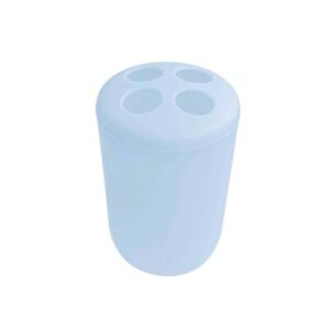 Θήκες οδοντόβουρτσας πλαστικές σε σετ 5Χ - Light Blue - 21686