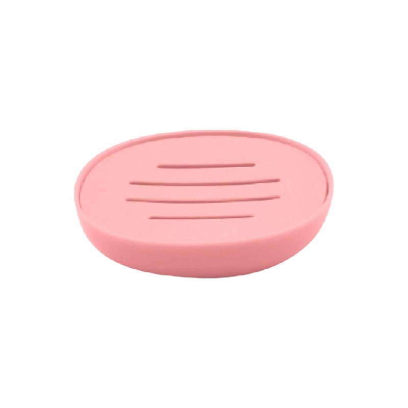 Σαπουνοθήκες μπάνιου πλαστικές - Σετ 5pcs - Pink - 21736