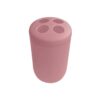 Θήκες οδοντόβουρτσας πλαστικές σε σετ 5Χ - Pink - 21758