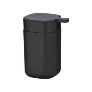 Θήκες κρεμοσάπουνου Dispenser πλαστικές - Σετ 5pcs - Black - 21769