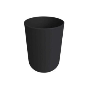 Θήκες οδοντόβουρτσας πλαστικές σε σετ 5Χ - Black - 21795