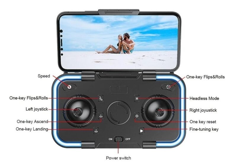 218113-2 Παιδικό Drone με κάμερα - F187 - 480P - 2.4G - 218113