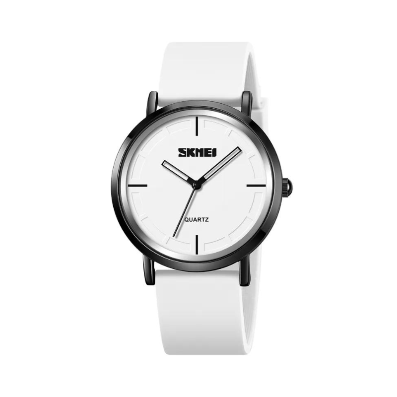 220051_w Αναλογικό ρολόι χειρός – Skmei - 2050 - White