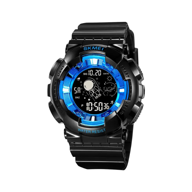 220358_bbl Ψηφιακό ρολόι χειρός - Skmei - 2035 - Black/Blue