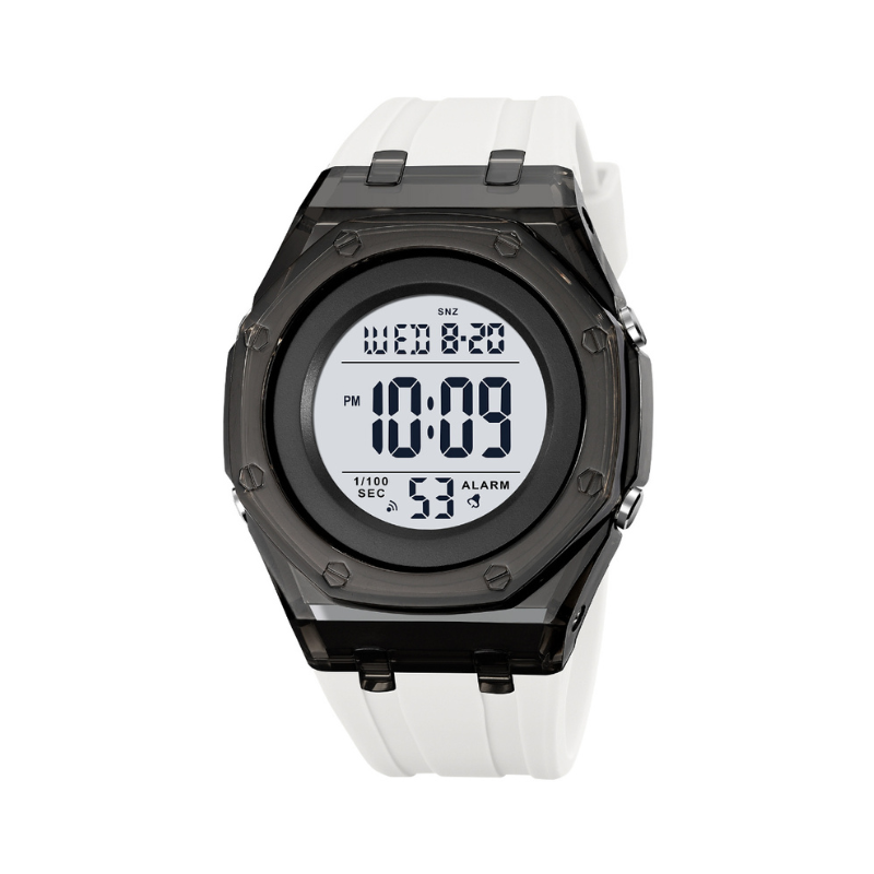 Ψηφιακό ρολόι χειρός - Skmei - 2063 - White/Black