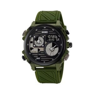 Ψηφιακό/αναλογικό ρολόι χειρός – Skmei - 2202 - Green