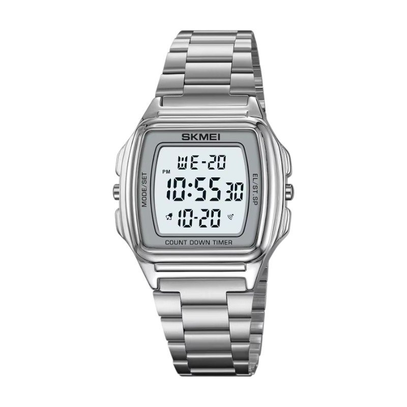 223298-2-1 Ψηφιακό ρολόι χειρός - Skmei - 2239 - Silver