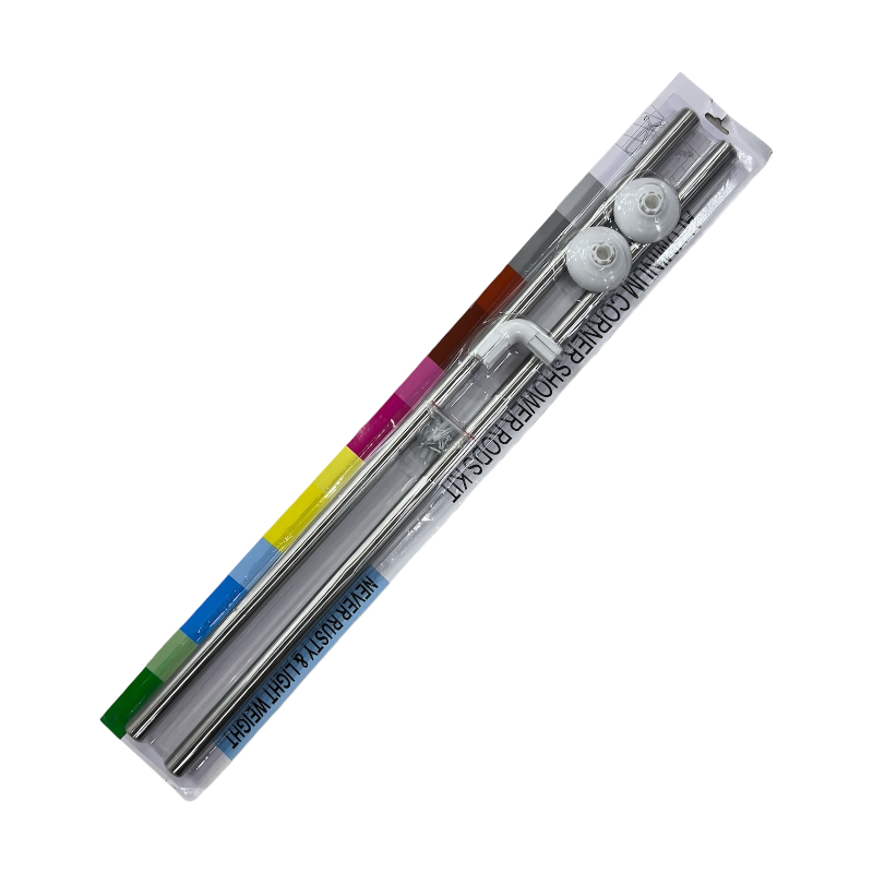 231262 Βέργα κουρτίνας μπάνιου - Γωνιακή - CS-2180S - 80*80cm - 231262