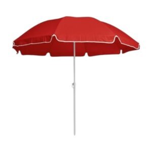 Ομπρέλα θαλάσσης & camping - 120cm - 241910 - Red
