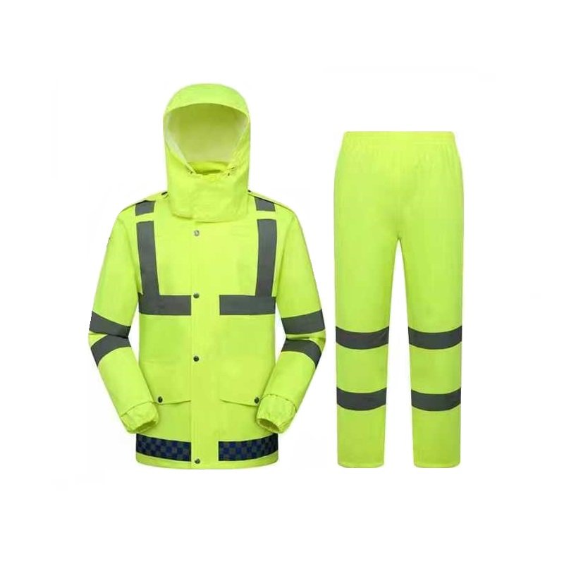 270287 Αδιάβροχη φόρμα εργασίας με ανακλαστικά - One Sized - 270287