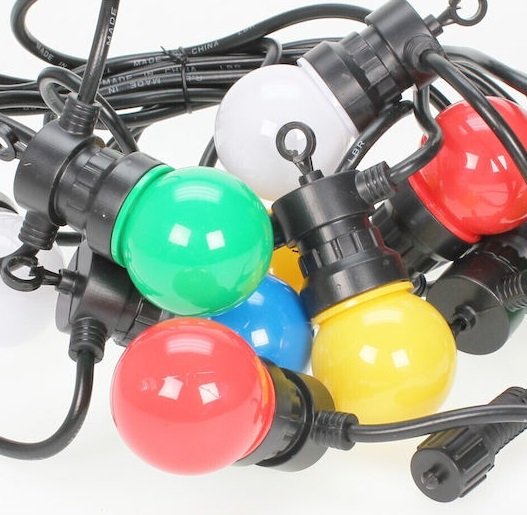 272376_rgb Γιρλάντα φωτισμού LED εξωτερικού χώρου - 5m - 10pcs - 272376 - RGB