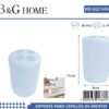 Θήκες οδοντόβουρτσας πλαστικές σε σετ 5Χ - Light Blue - 21686